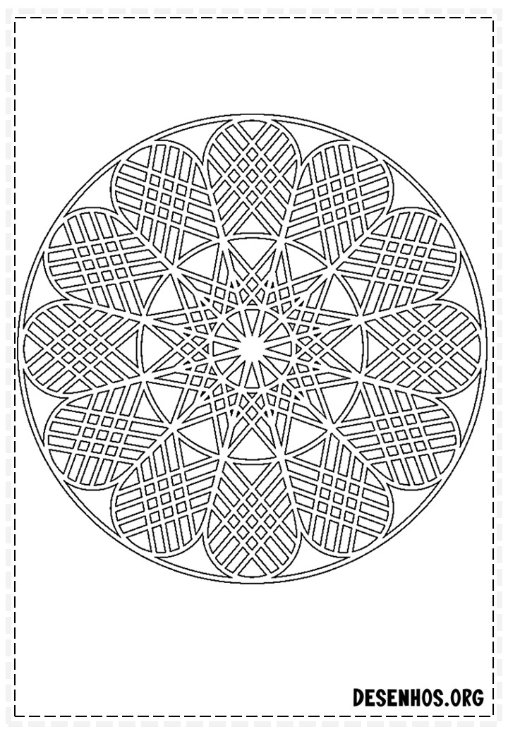 mandalas para colorir 621
