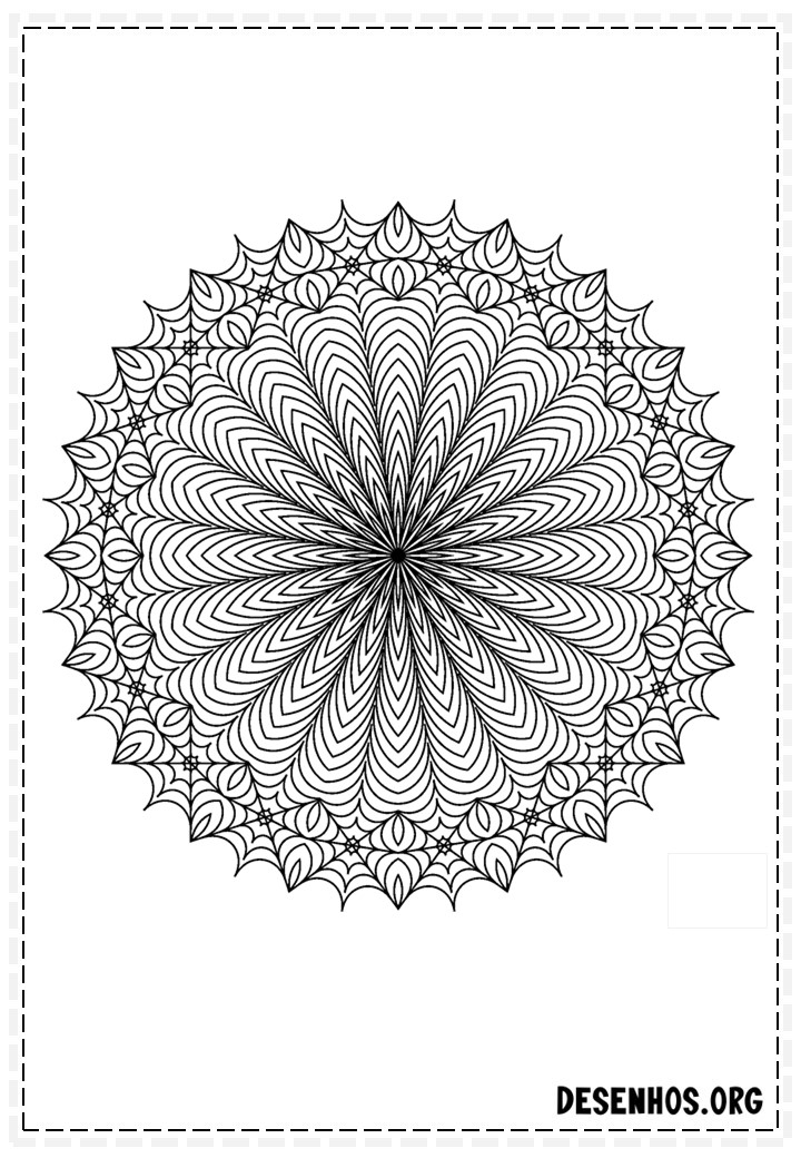 mandalas para colorir 632
