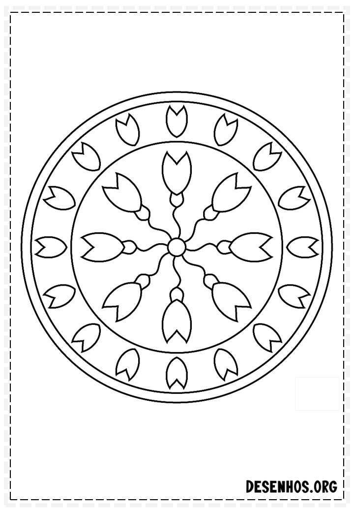 mandalas para colorir 643