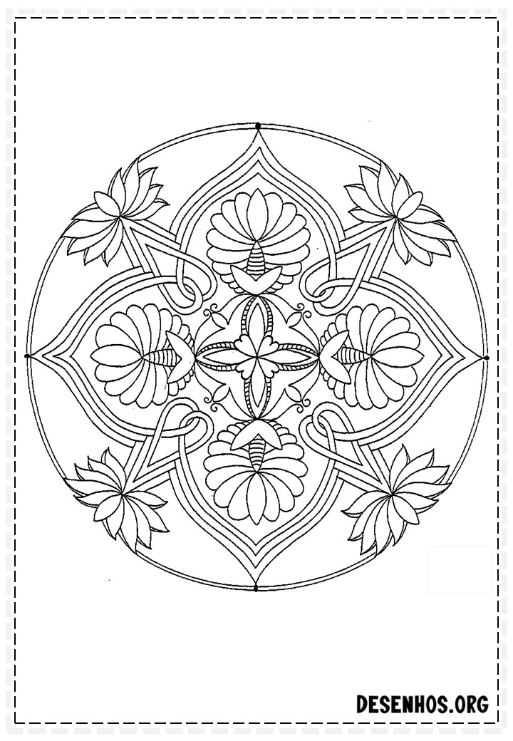 mandalas para colorir 646