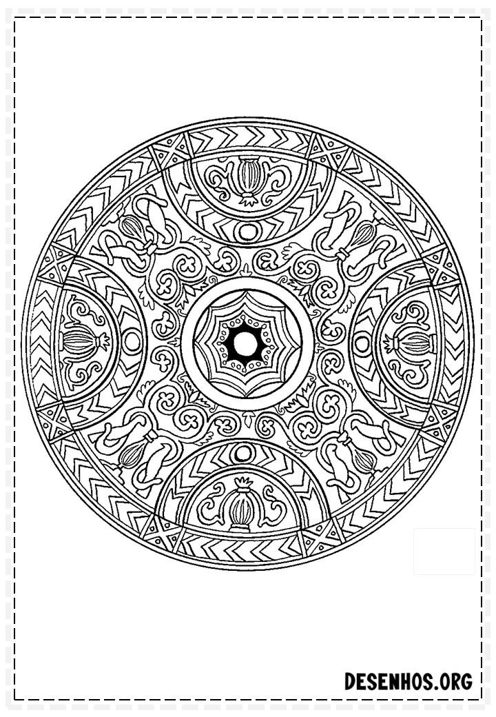 mandalas para colorir 650