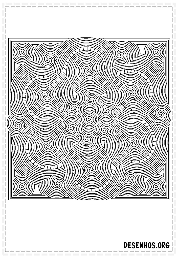 mandalas para colorir 663
