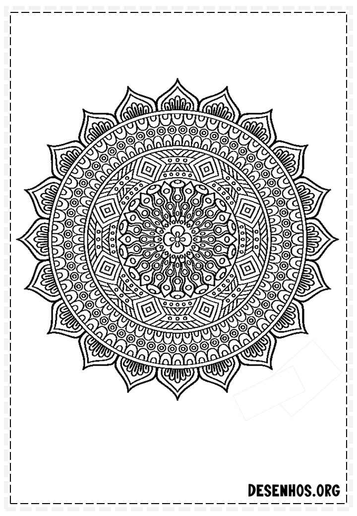 mandalas para colorir 667
