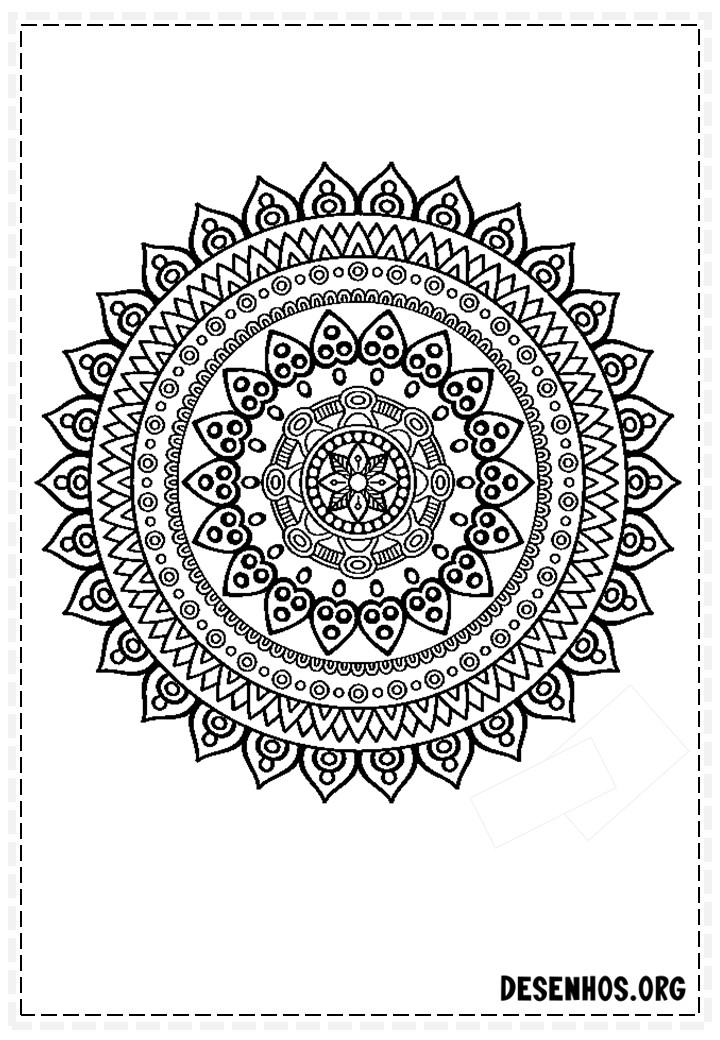 mandalas para colorir 668