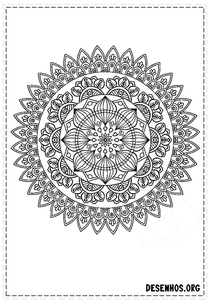 mandalas para colorir 671