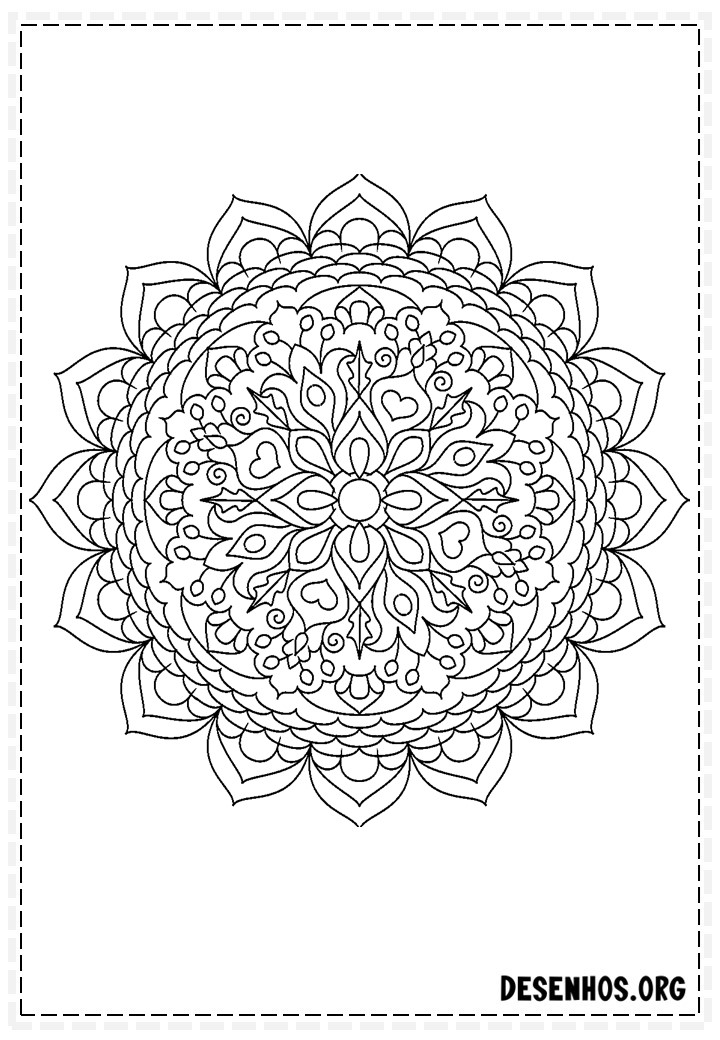 mandalas para colorir 70