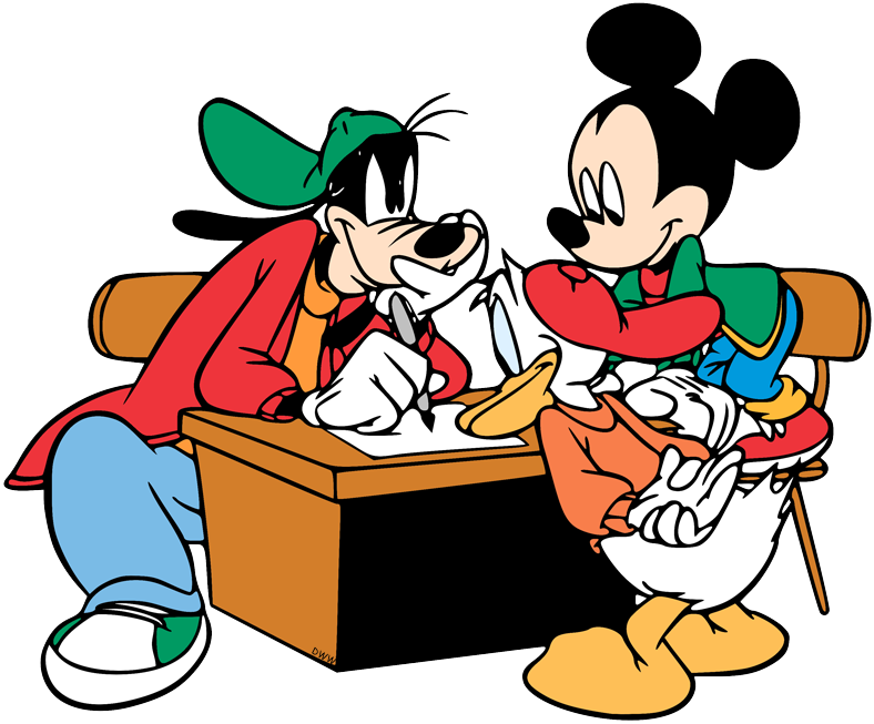 45 Desenhos em png da Disney na escola