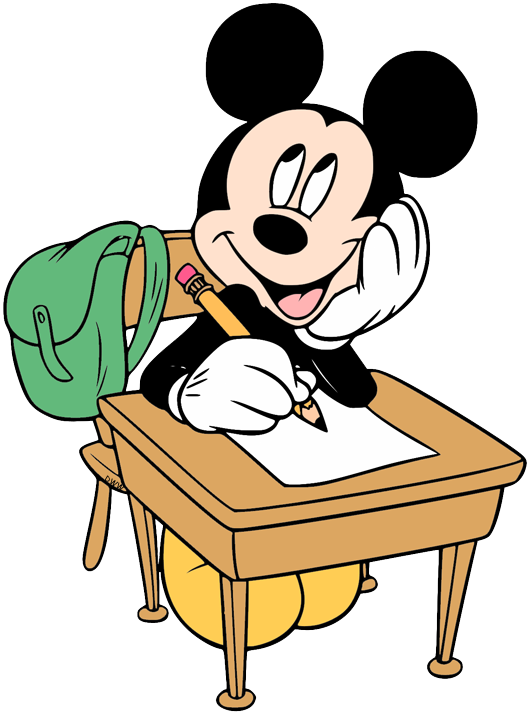 45 Desenhos em png da Disney na escola