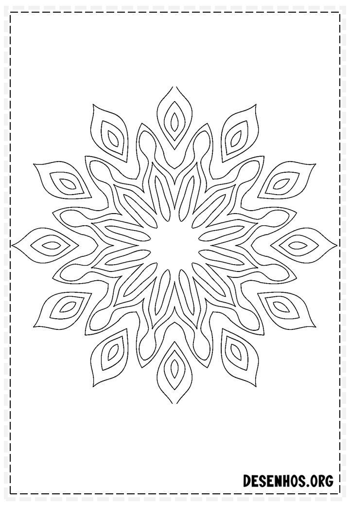 700 Desenhos de Mandalas para colorir
