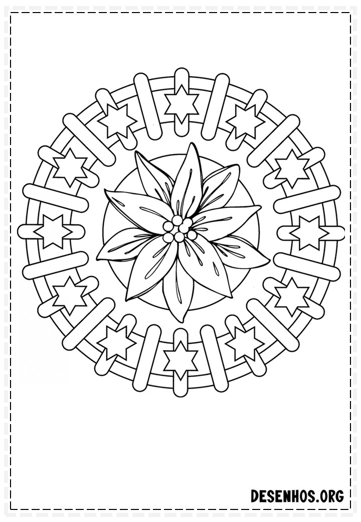700 Desenhos de Mandalas para colorir