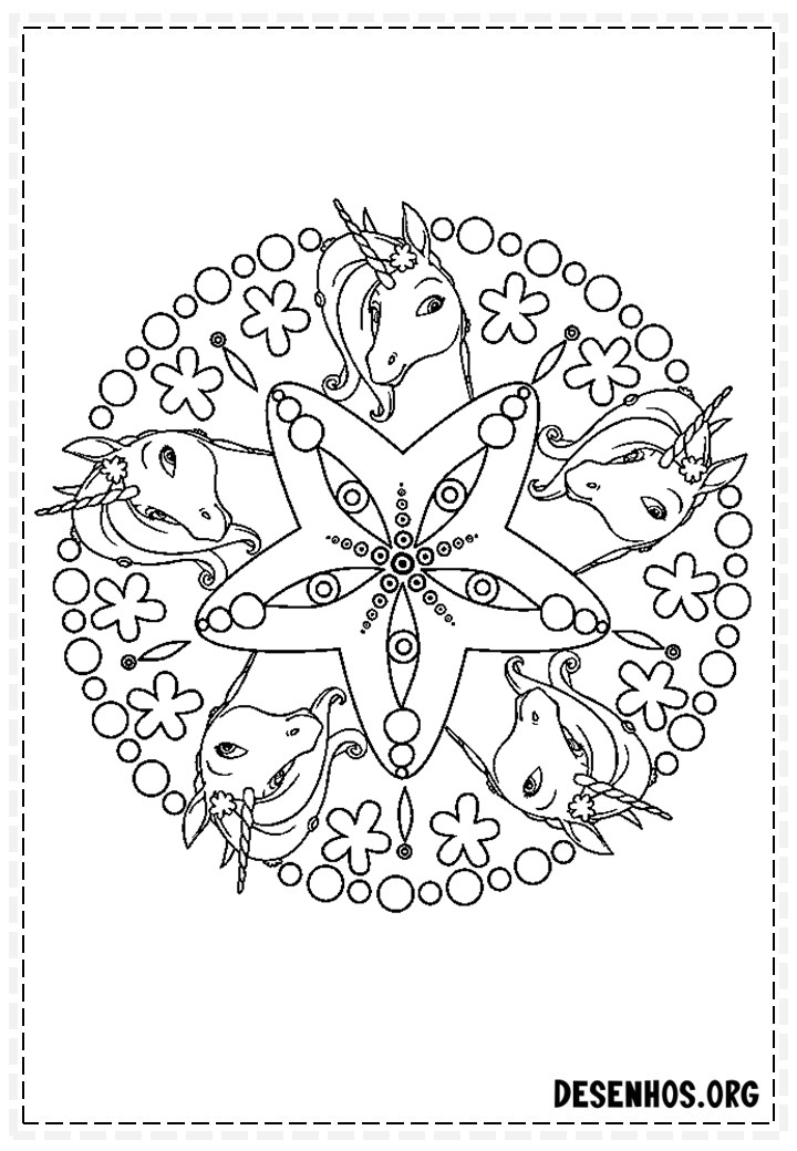 700 Desenhos de Mandalas para colorir