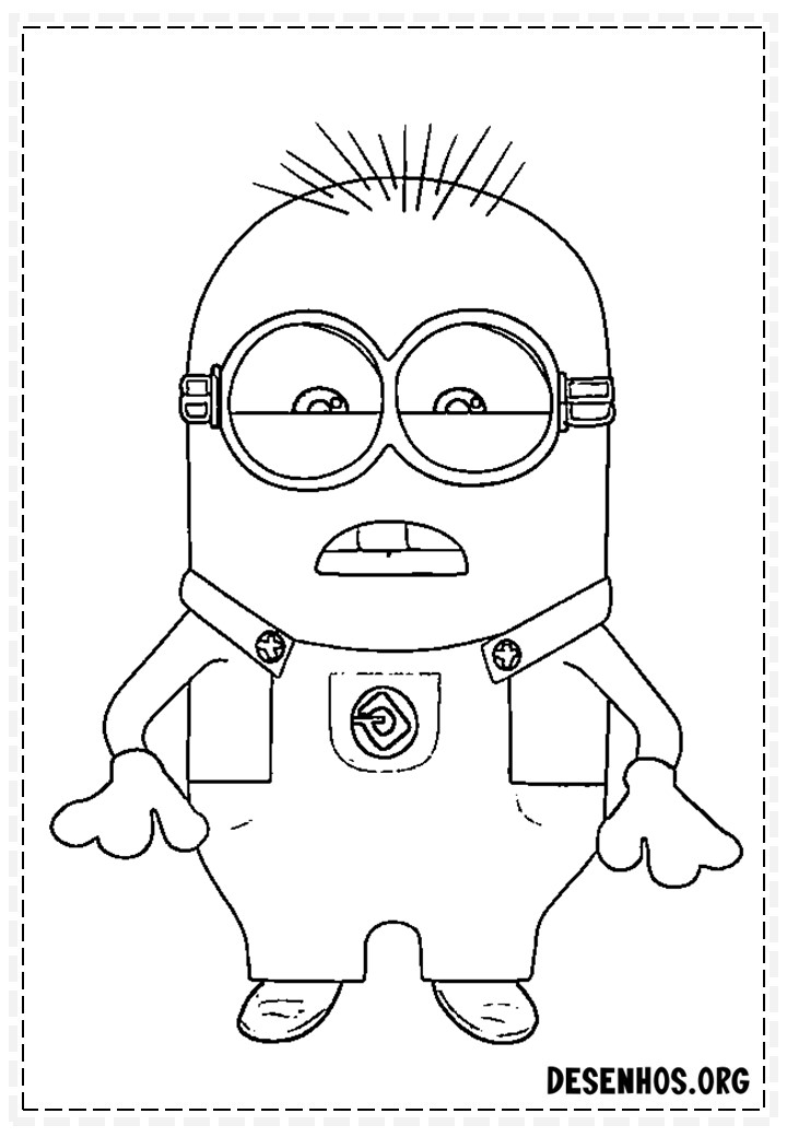 desenho dos minions 10 desenho dos minions 10