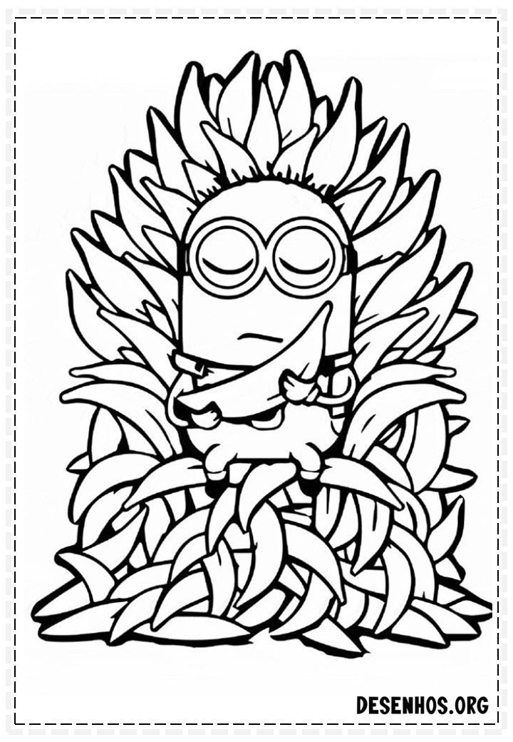 desenho dos minions 21