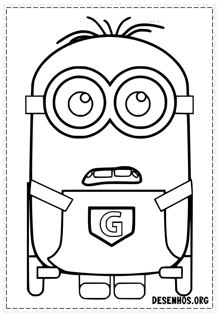 desenho dos minions 36