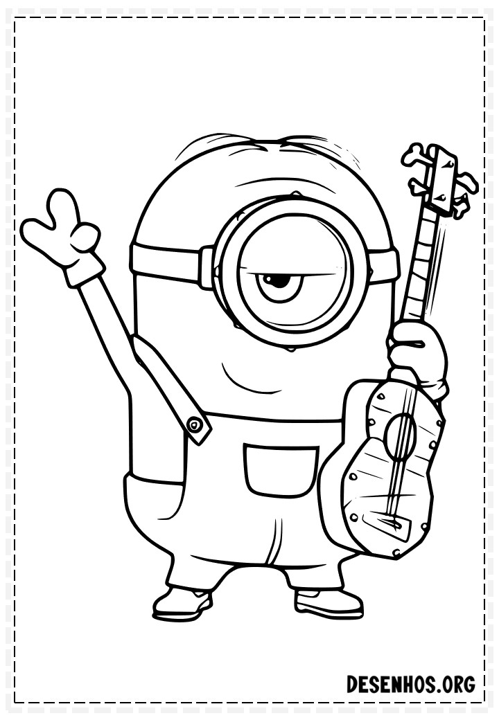 desenho dos minions 46