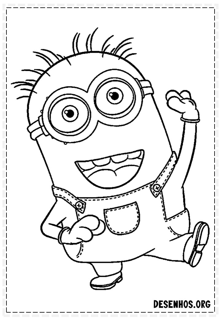 desenho dos minions 8 desenho dos minions 8