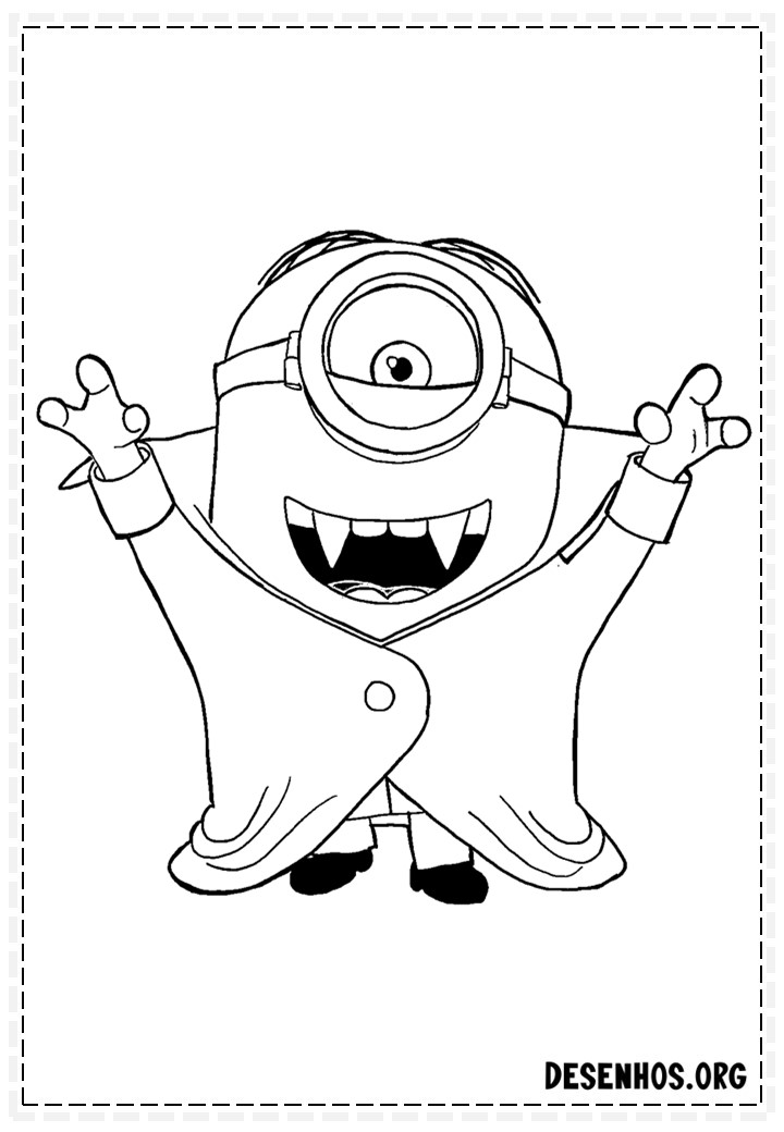desenho dos minions 9