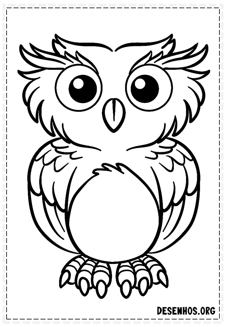 desenhos de corujas fofas para colorir 17 desenhos de corujas fofas para colorir 17