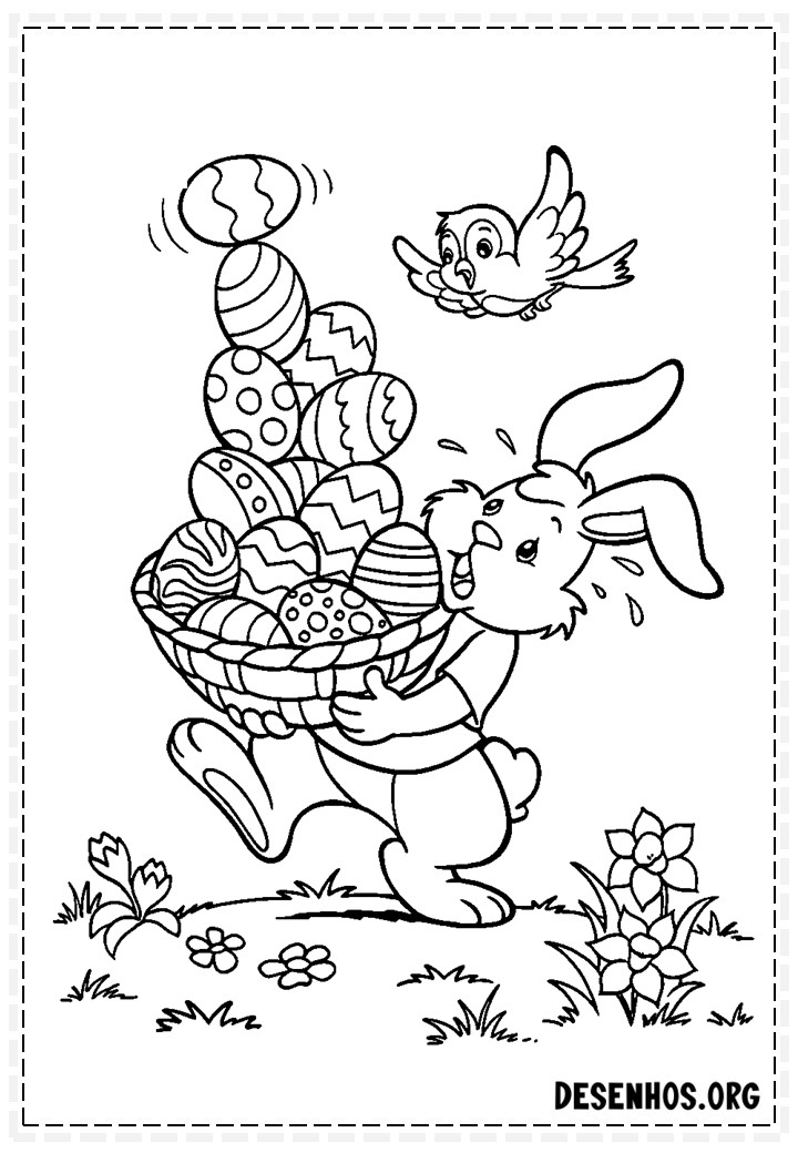 desenhos para colorir da pascoa 112