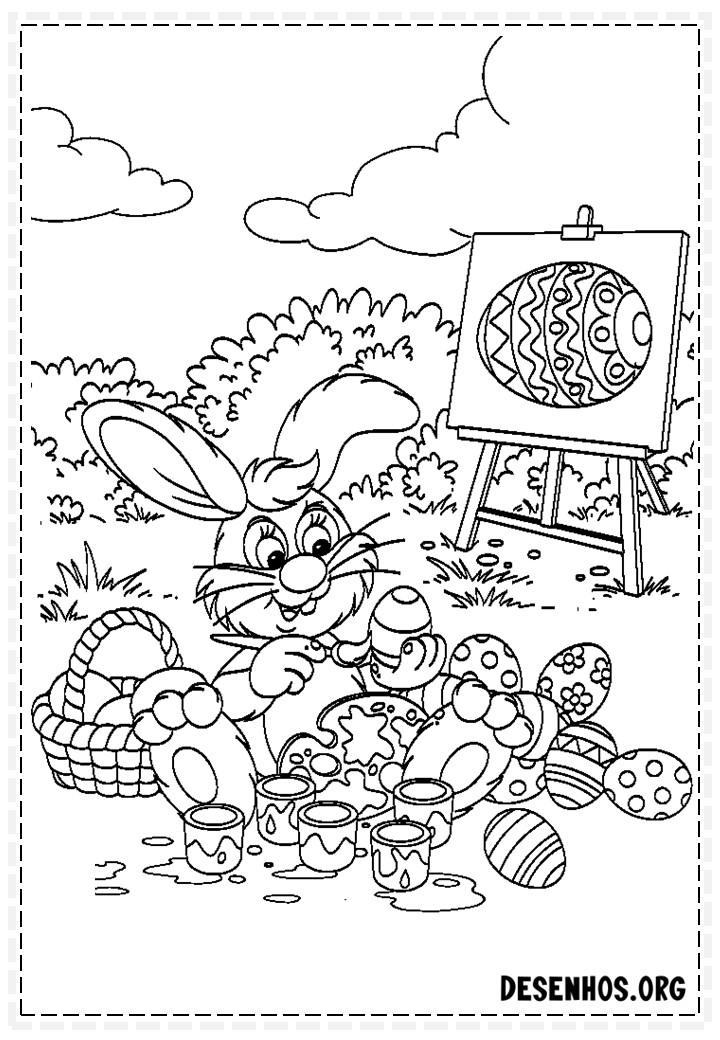 desenhos para colorir da pascoa 128