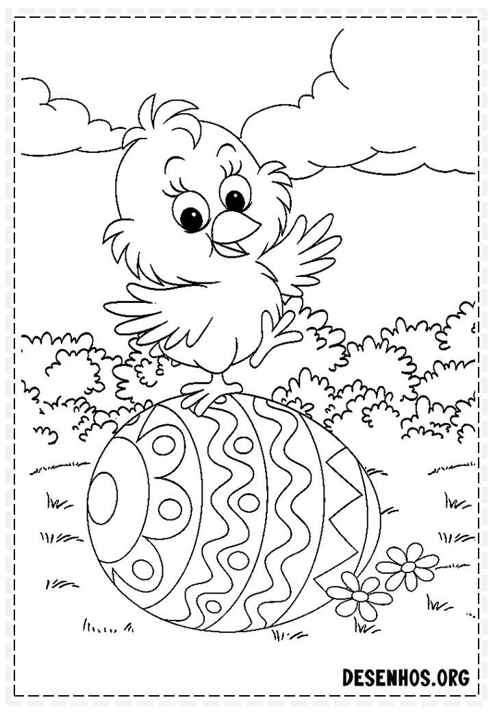 desenhos para colorir da pascoa 130