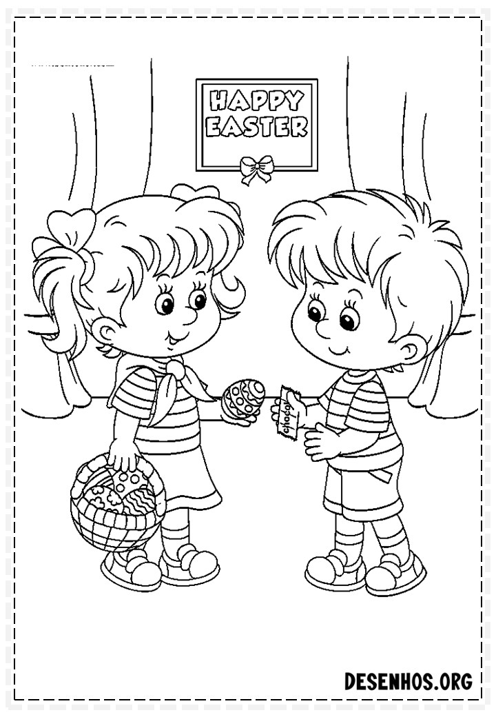 desenhos para colorir da pascoa 133