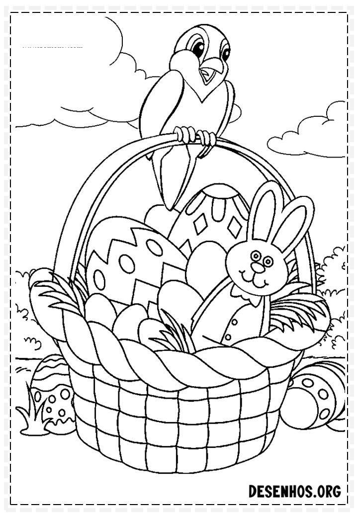desenhos para colorir da pascoa 138