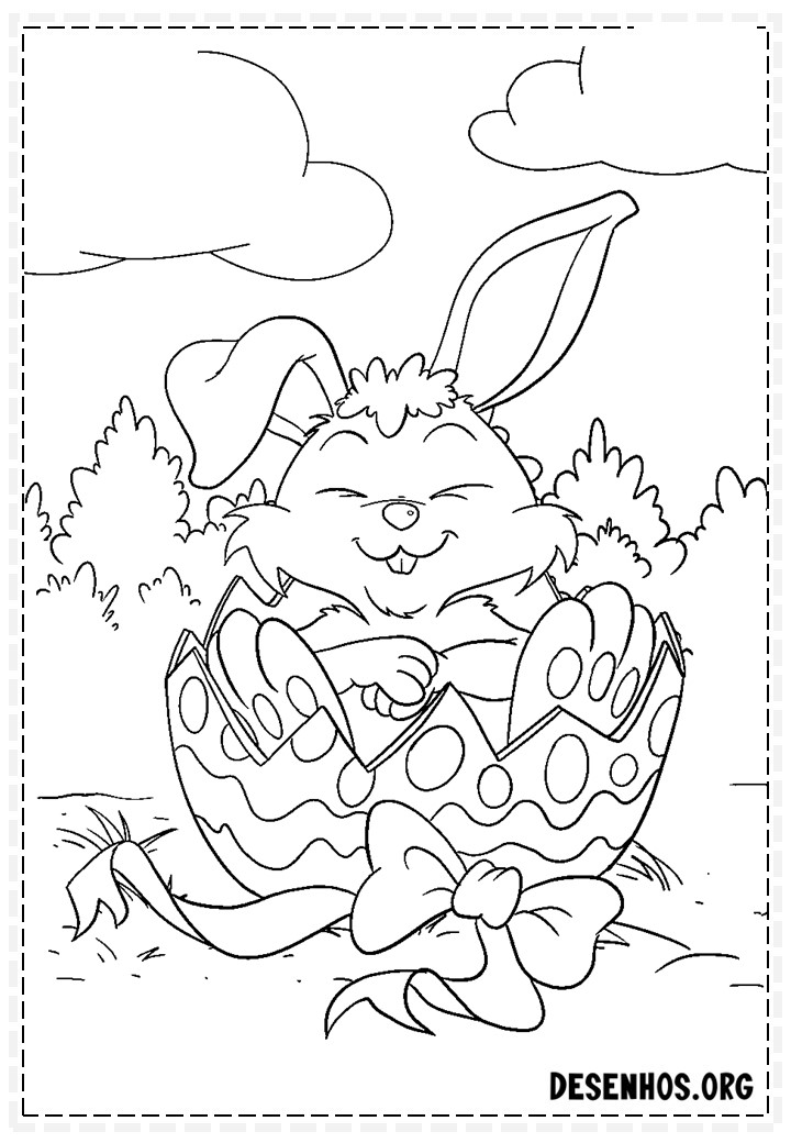desenhos para colorir da pascoa 156