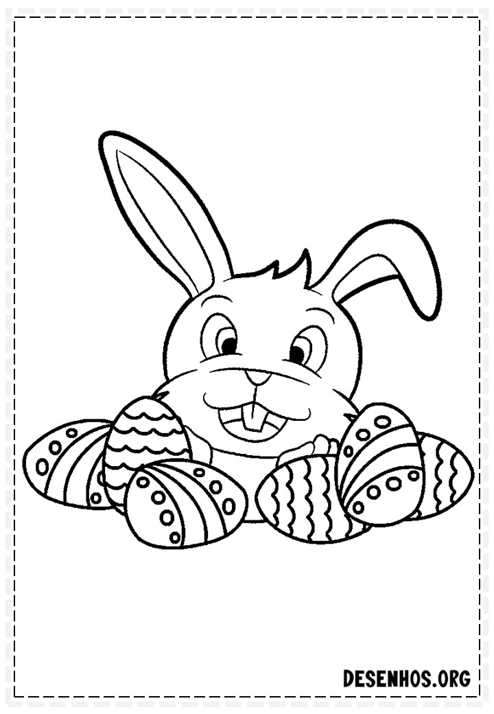 desenhos para colorir da pascoa 72