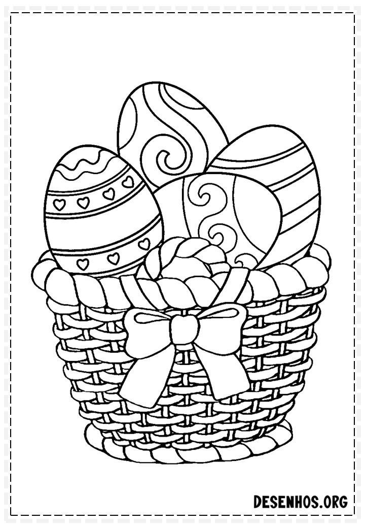 desenhos para colorir da pascoa 85