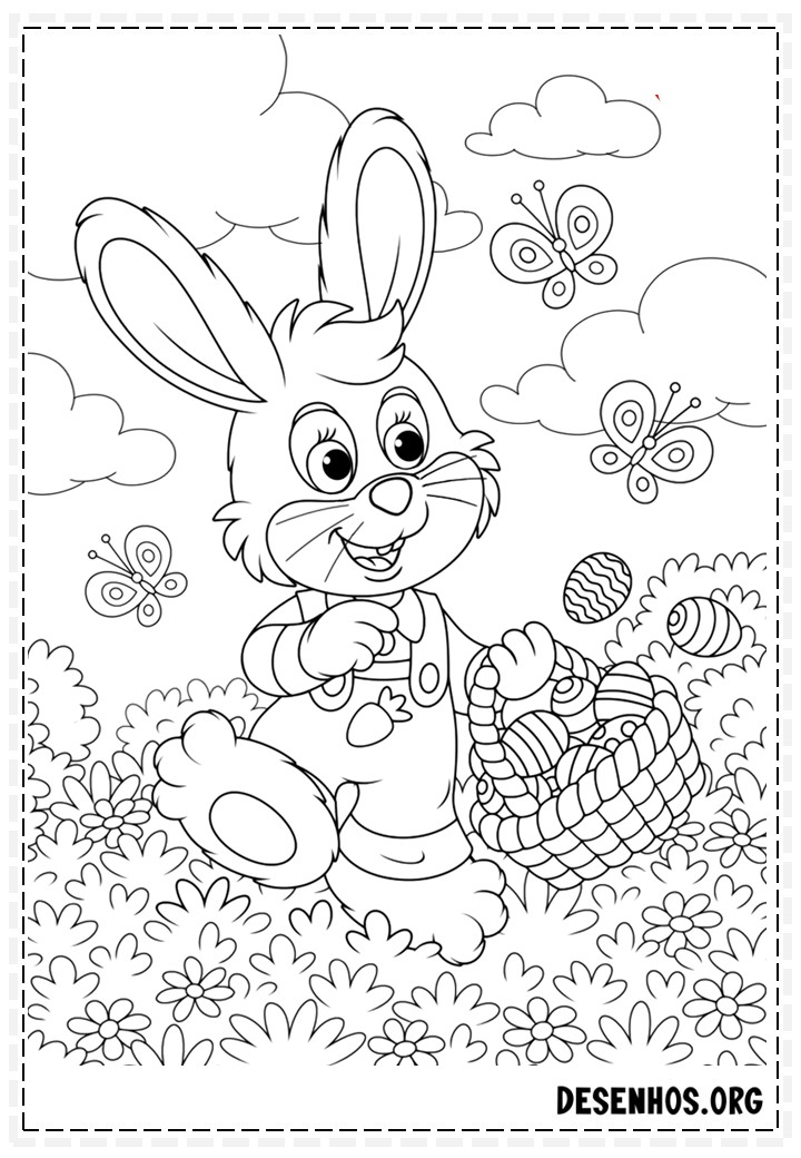 desenhos para colorir da pascoa 95