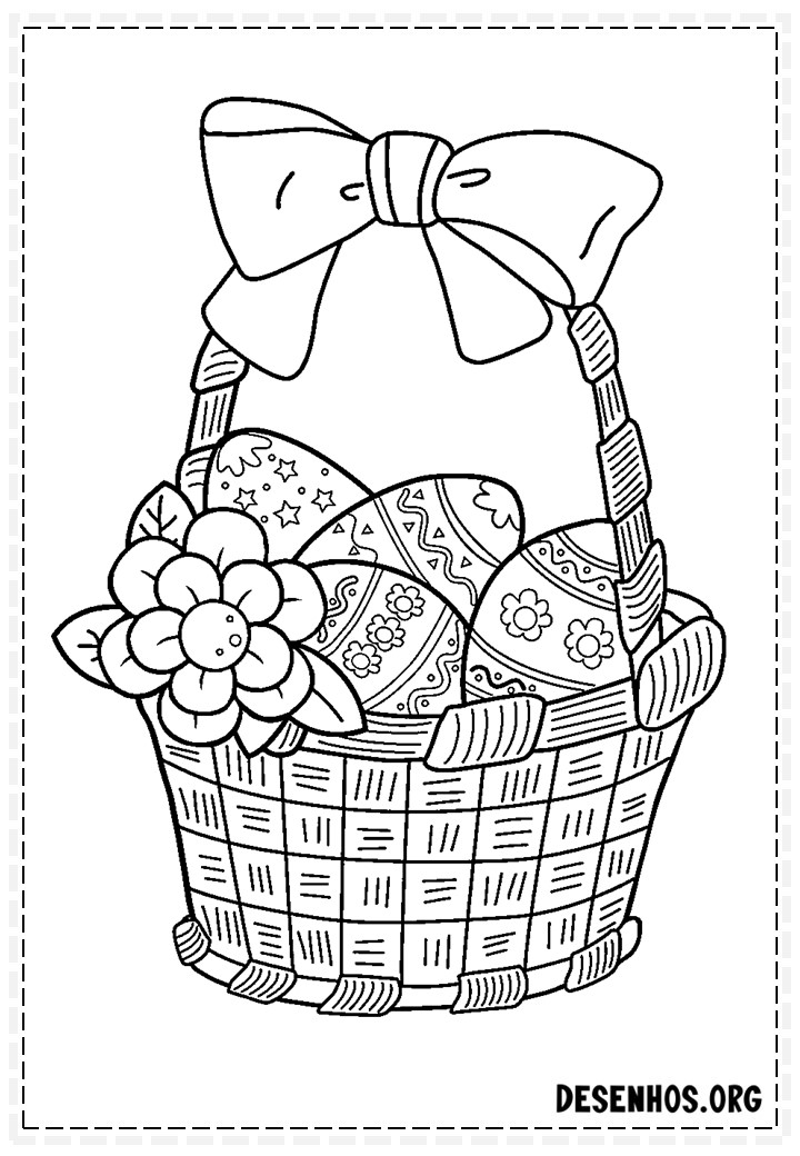 desenhos para colorir da pascoa 96