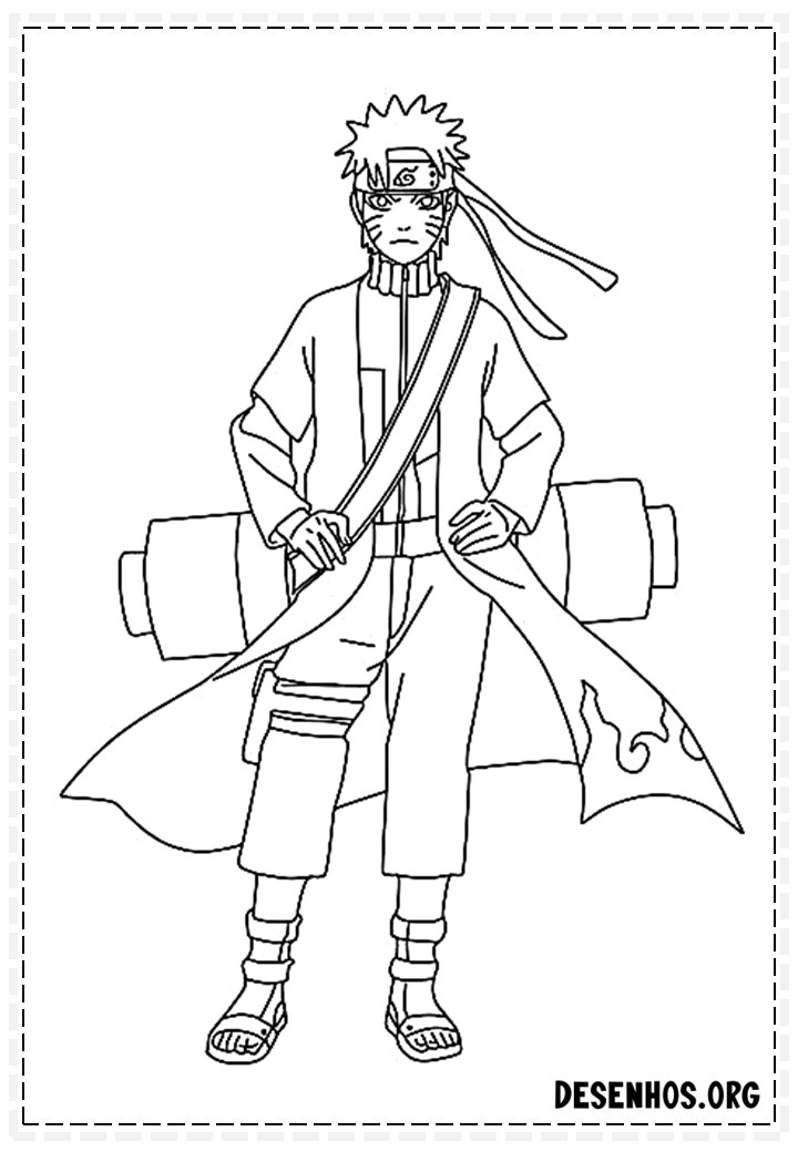 Mais de 170 desenhos do Naruto para colorir Mais de 170 desenhos do Naruto para colorir
