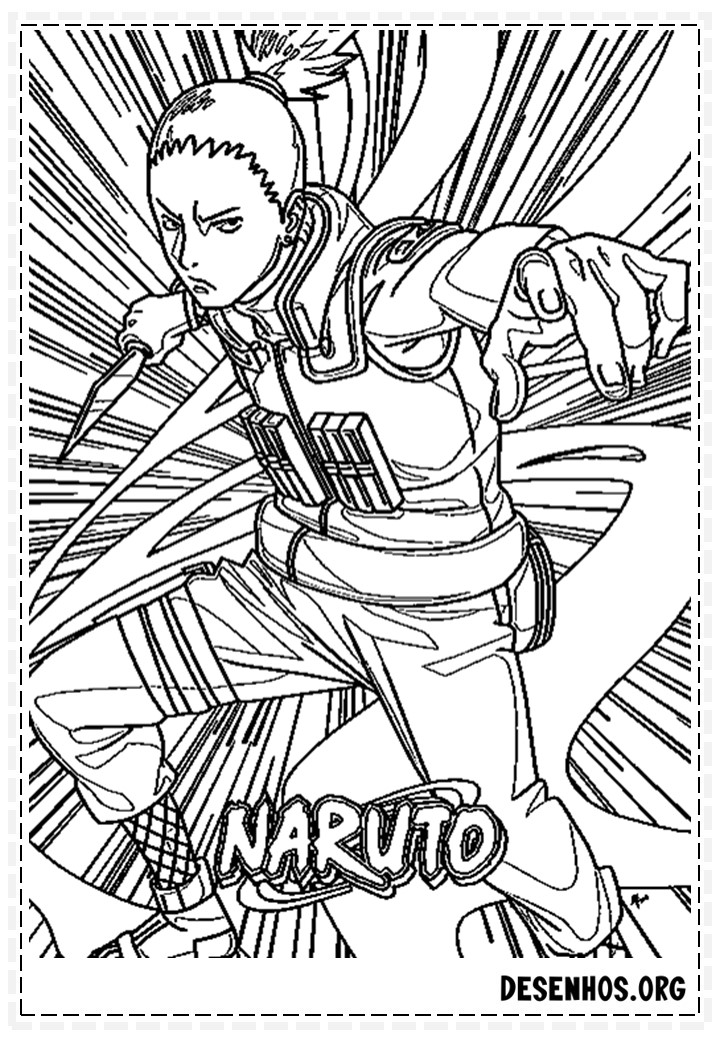 Mais de 170 desenhos do Naruto para colorir Mais de 170 desenhos do Naruto para colorir