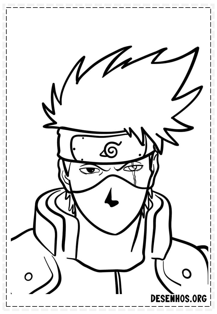 naruto para colorir141 –  – Desenhos para Colorir