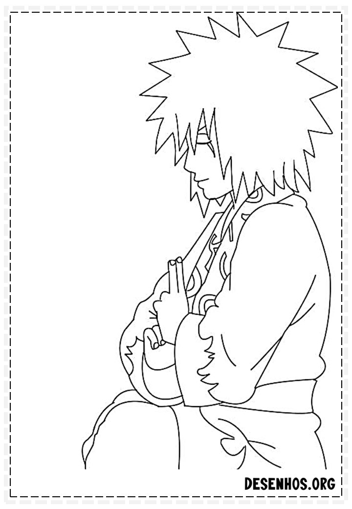 naruto para colorir158