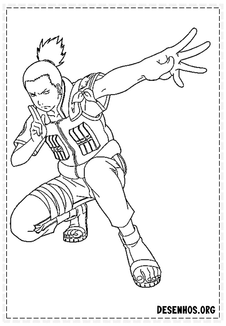 naruto para colorir25 naruto para colorir25
