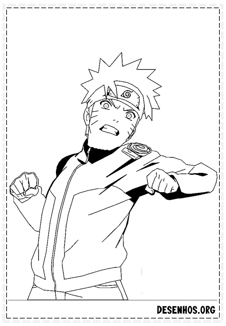 naruto para colorir26