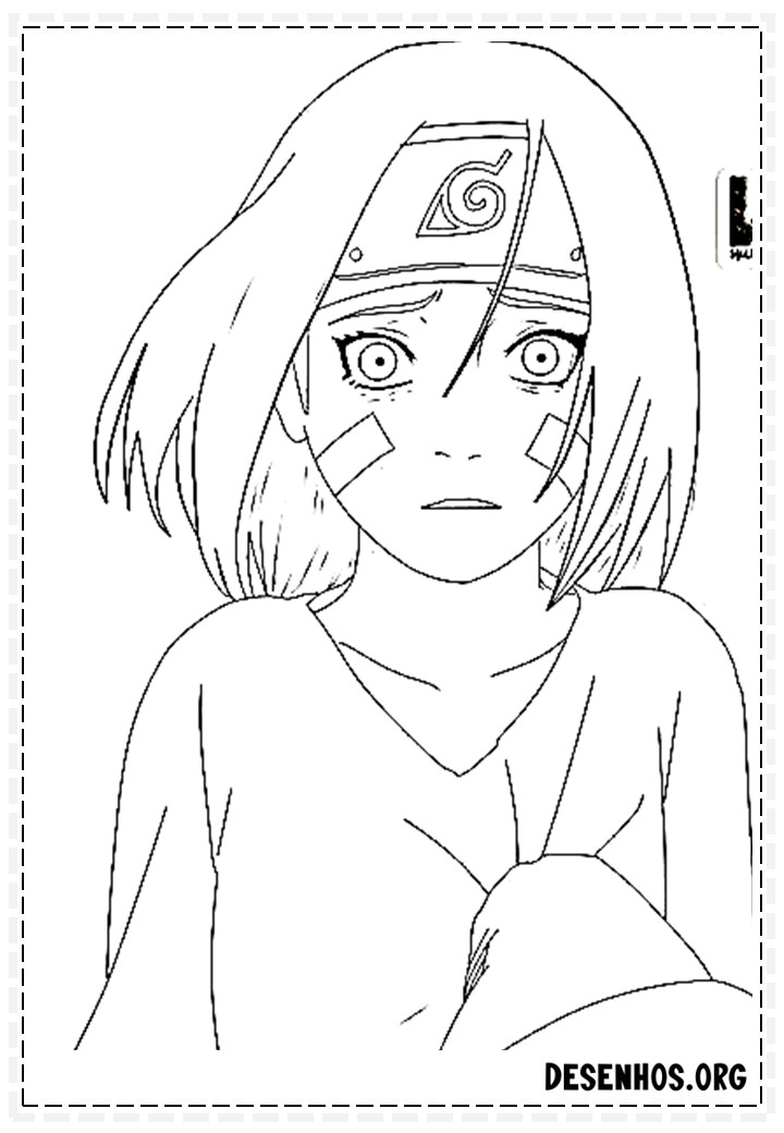 naruto para colorir44