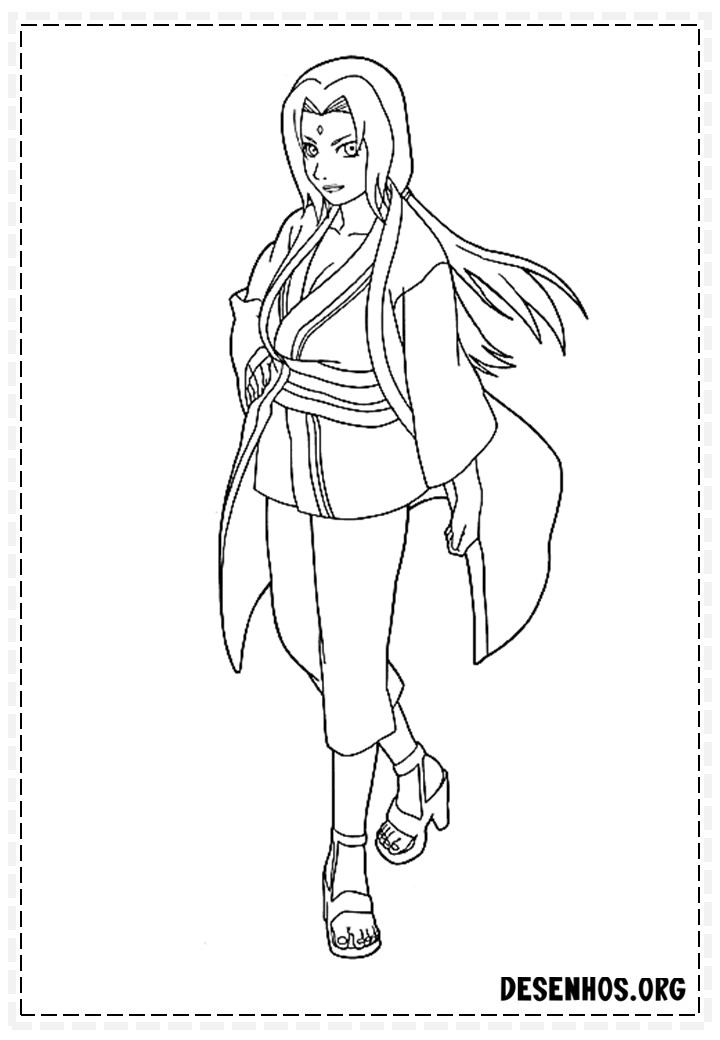 naruto para colorir56