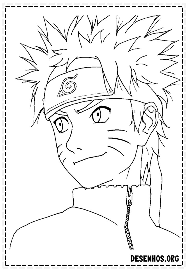 naruto para colorir62