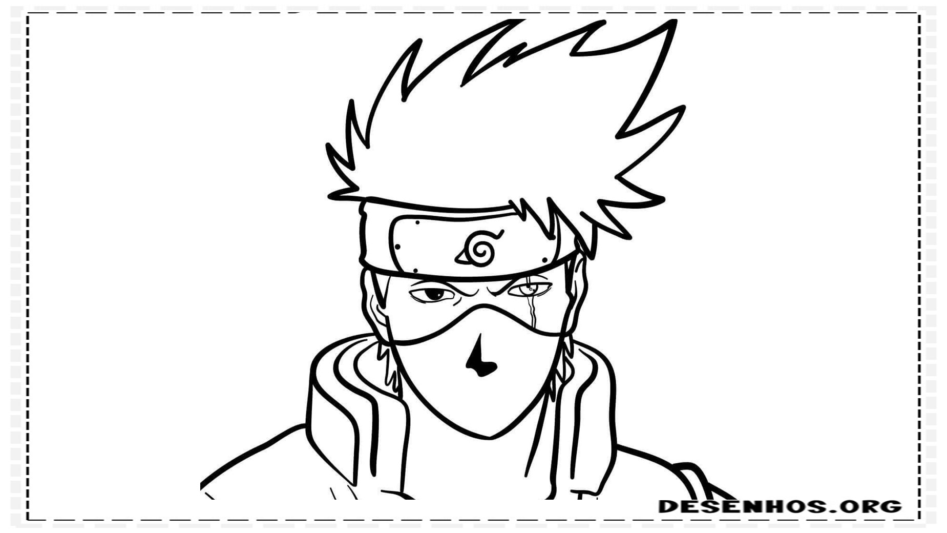 naruto para colorir8 naruto para colorir8
