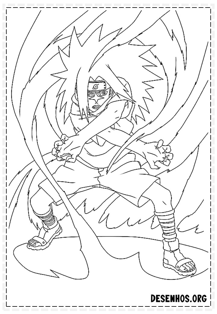 naruto para colorir91 naruto para colorir91