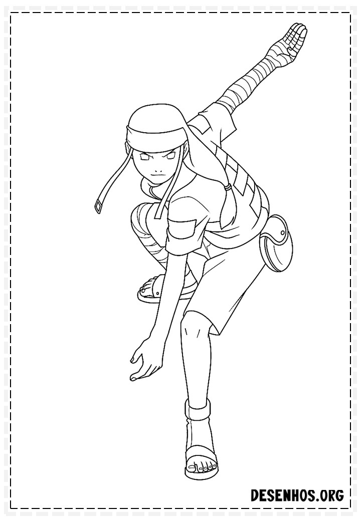 naruto para colorir94