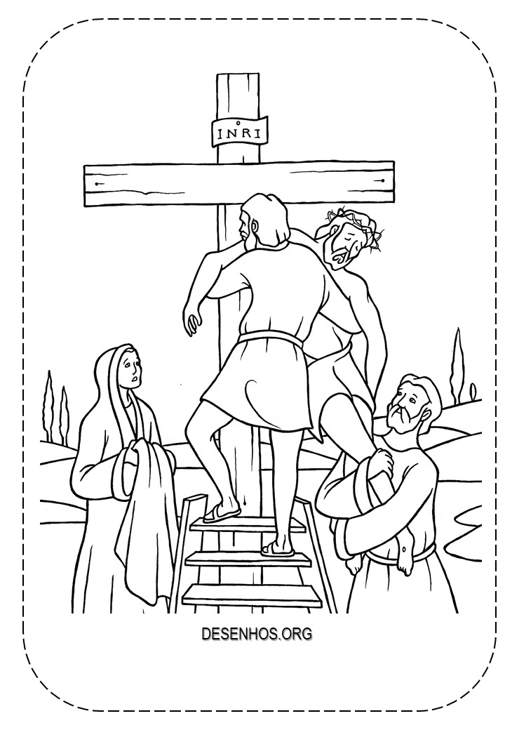Desenhos da crucificação e ressurreição de cristo para colorir 86 Desenhos da crucificação e ressurreição de cristo para colorir 86
