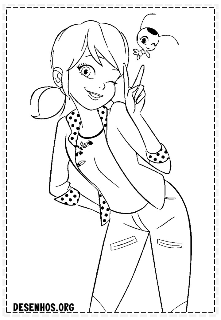 desenho lady bug 108