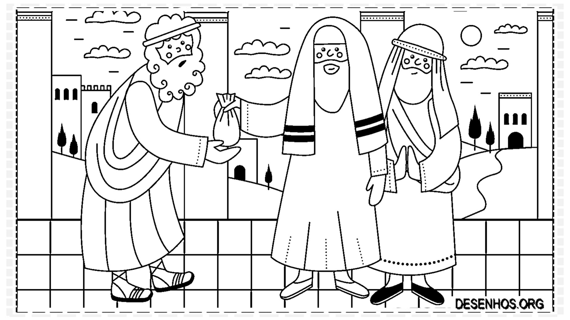 desenhos da crucificação e ressurreição de cristo para colorir 88