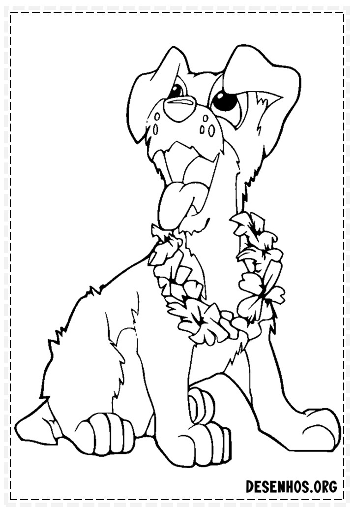 desenhos de cachorros 102