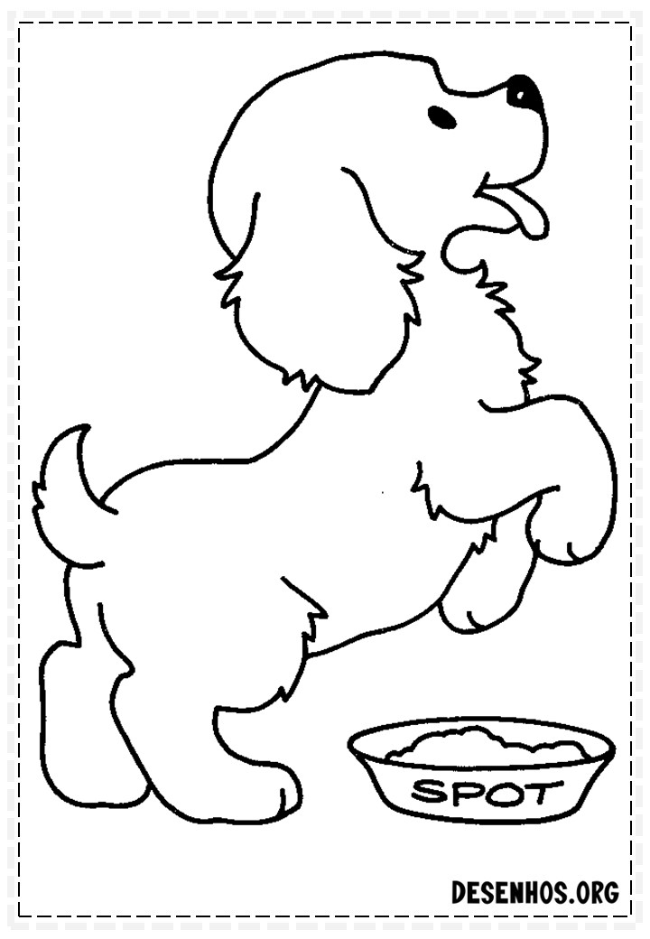 desenhos de cachorros 123