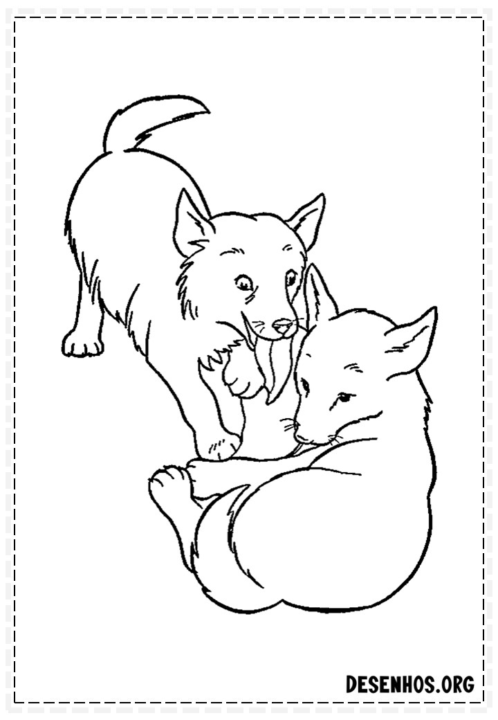 desenhos de cachorros 129